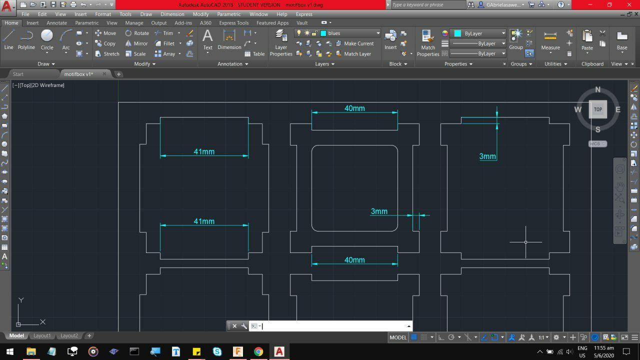 -Insert flatpak with measurements-