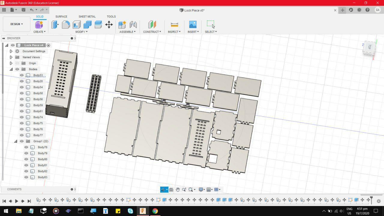 -3d set flatpack