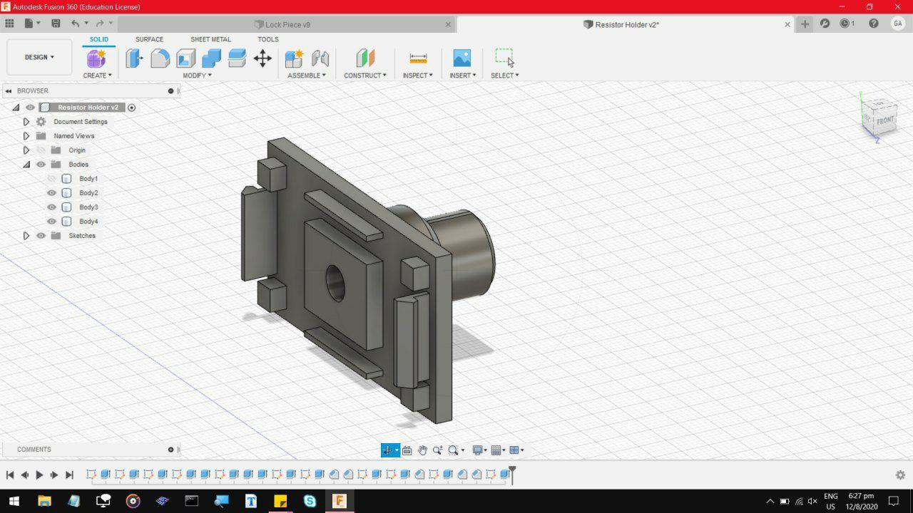 CAD new Knobplate